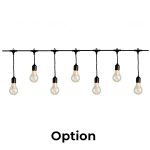 Guirlande LED ampoules