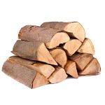 buches et petits bois dans le kit d'accessoires et de matos pratique de camping